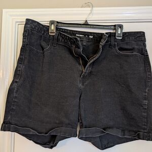 Old Navy Women's Dark Gray Jean Shorts